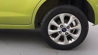 Used 2012 Ford Figo [2010-2015] Duratec Petrol Titanium 1.2 Petrol Manual tyres LEFT REAR TYRE RIM VIEW