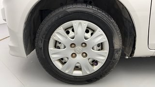 Used 2015 Honda Amaze [2013-2018] 1.2 E i-VTEC CNG (Outside Fitted) Petrol+cng Manual tyres LEFT FRONT TYRE RIM VIEW