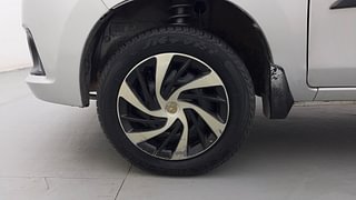 Used 2017 Maruti Suzuki Alto K10 [2014-2019] VXi Petrol Manual tyres LEFT FRONT TYRE RIM VIEW