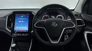 Used 2021 MG Motors Hector Super 1.5 Petrol Turbo Petrol Manual interior STEERING VIEW