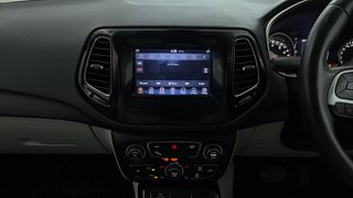 Used 2017 JEEP Compass [2017-2021] Limited 1.4 Petrol AT Petrol Automatic interior MUSIC SYSTEM & AC CONTROL VIEW