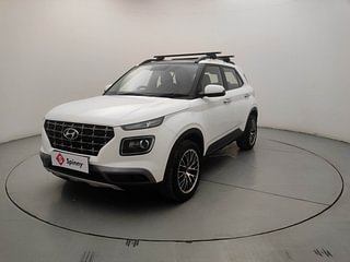 Used 2020 Hyundai Venue [2019-2021] SX 1.0 (O) Turbo Petrol Manual exterior LEFT FRONT CORNER VIEW
