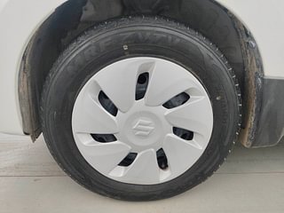 Used 2017 Maruti Suzuki Celerio ZXI Petrol Manual tyres LEFT FRONT TYRE RIM VIEW