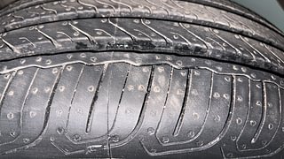 Used 2016 Mahindra KUV100 [2015-2017] K6 6 STR Petrol Manual tyres LEFT REAR TYRE TREAD VIEW