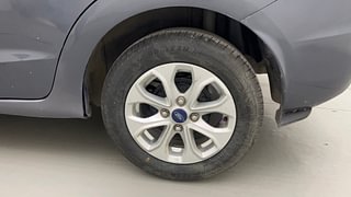 Used 2017 Ford Figo Aspire [2015-2019] Titanium1.5 TDCi Diesel Manual tyres LEFT REAR TYRE RIM VIEW