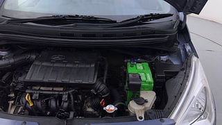 Used 2014 Hyundai Grand i10 [2013-2017] Asta AT 1.2 Kappa VTVT Petrol Automatic engine ENGINE LEFT SIDE HINGE & APRON VIEW