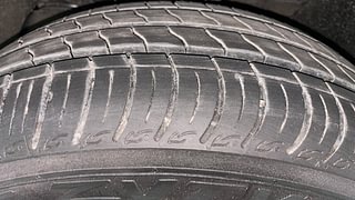 Used 2022 Tata Tiago Revotron XT Petrol Manual tyres LEFT FRONT TYRE TREAD VIEW