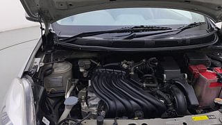 Used 2013 Nissan Sunny [2011-2014] XV Petrol Manual engine ENGINE RIGHT SIDE HINGE & APRON VIEW