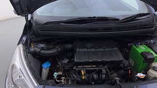 Used 2014 Hyundai Grand i10 [2013-2017] Asta AT 1.2 Kappa VTVT Petrol Automatic engine ENGINE RIGHT SIDE HINGE & APRON VIEW