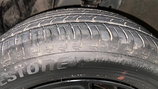 Used 2023 Maruti Suzuki Ignis Alpha AMT Petrol Petrol Automatic tyres LEFT FRONT TYRE TREAD VIEW