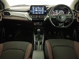 Used 2023 Maruti Suzuki Fronx Alpha 1.0L Turbo MT Petrol Manual interior DASHBOARD VIEW