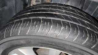 Used 2021 Mahindra XUV 300 W8 Diesel Diesel Manual tyres LEFT REAR TYRE TREAD VIEW