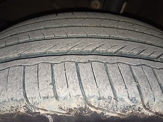 Used 2023 Maruti Suzuki Fronx Alpha 1.0L Turbo MT Petrol Manual tyres LEFT FRONT TYRE TREAD VIEW