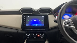 Used 2022 Nissan Magnite XV Turbo CVT Petrol Automatic interior MUSIC SYSTEM & AC CONTROL VIEW