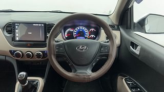 Used 2019 Hyundai Grand i10 [2017-2020] Sportz 1.2 Kappa VTVT Petrol Manual interior STEERING VIEW