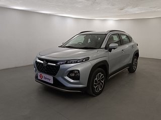 Used 2023 Maruti Suzuki Fronx Alpha 1.0L Turbo MT Petrol Manual exterior LEFT FRONT CORNER VIEW