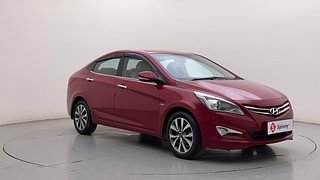 Used 2016 Hyundai Fluidic Verna 4S [2015-2017] 1.6 CRDi SX (O) Diesel Manual exterior RIGHT FRONT CORNER VIEW