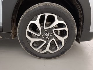 Used 2023 Maruti Suzuki Fronx Alpha 1.0L Turbo MT Petrol Manual tyres RIGHT FRONT TYRE RIM VIEW