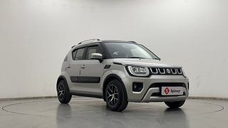 Used 2021 Maruti Suzuki Ignis Alpha AMT Petrol Petrol Automatic exterior RIGHT FRONT CORNER VIEW