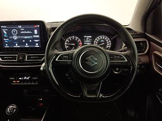 Used 2023 Maruti Suzuki Fronx Alpha 1.0L Turbo MT Petrol Manual interior STEERING VIEW