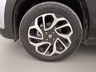 Used 2023 Maruti Suzuki Fronx Alpha 1.0L Turbo MT Petrol Manual tyres LEFT FRONT TYRE RIM VIEW
