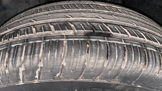 Used 2022 Tata Safari XM Diesel Manual tyres LEFT FRONT TYRE TREAD VIEW