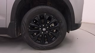 Used 2021 Maruti Suzuki Vitara Brezza [2020-2022] ZXI Petrol Manual tyres RIGHT FRONT TYRE RIM VIEW