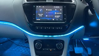 Used 2021 Tata Tiago XZA+ AMT Petrol Automatic interior MUSIC SYSTEM & AC CONTROL VIEW