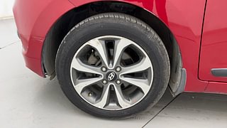 Used 2014 Hyundai Xcent [2014-2017] SX (O) Diesel Diesel Manual tyres LEFT FRONT TYRE RIM VIEW