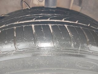 Used 2021 Tata Tiago NRG XZ Petrol Manual tyres LEFT FRONT TYRE TREAD VIEW