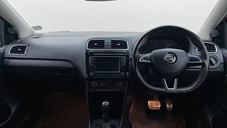 Used 2017 Skoda Rapid new [2016-2018] Style Plus Petrol AT Petrol Automatic interior DASHBOARD VIEW