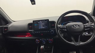 Used 2023 Hyundai Venue N-Line N8 DCT Dual tone Petrol Automatic interior DASHBOARD VIEW