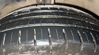 Used 2021 Maruti Suzuki Baleno [2019-2022] Zeta Petrol Petrol Manual tyres LEFT FRONT TYRE TREAD VIEW