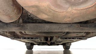 Used 2015 Volkswagen Polo [2015-2019] Highline1.2L (P) Petrol Manual extra REAR UNDERBODY VIEW (TAKEN FROM REAR)