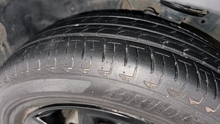 Used 2022 Maruti Suzuki Ignis Zeta MT Petrol Petrol Manual tyres LEFT FRONT TYRE TREAD VIEW