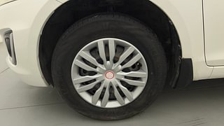 Used 2017 Maruti Suzuki Swift [2011-2017] VXi Petrol Manual tyres LEFT FRONT TYRE RIM VIEW