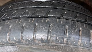 Used 2016 Maruti Suzuki Wagon R 1.0 [2015-2019] VXi (O) AMT Petrol Automatic tyres LEFT FRONT TYRE TREAD VIEW