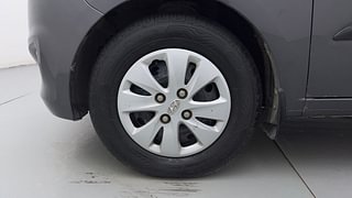 Used 2011 Hyundai i10 [2010-2016] Magna 1.2 Petrol Petrol Manual tyres LEFT FRONT TYRE RIM VIEW