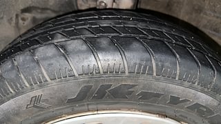 Used 2019 Maruti Suzuki Wagon R 1.0 [2019-2022] LXI CNG Petrol+cng Manual tyres LEFT FRONT TYRE TREAD VIEW