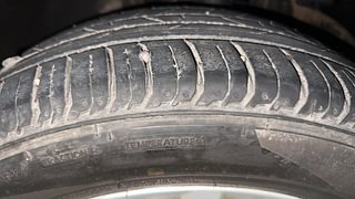 Used 2017 Volkswagen Polo [2015-2019] GT TSI Petrol Automatic tyres LEFT FRONT TYRE TREAD VIEW