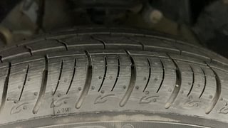Used 2023 Mahindra XUV 300 W8 (O) Petrol Petrol Manual tyres LEFT FRONT TYRE TREAD VIEW