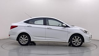 Used 2013 Hyundai Verna [2011-2015] Fluidic 1.6 VTVT SX Opt AT Petrol Automatic exterior RIGHT SIDE VIEW