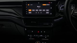 Used 2021 Skoda Kushaq Style 1.0L TSI AT Petrol Automatic interior MUSIC SYSTEM & AC CONTROL VIEW