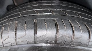 Used 2022 Kia Seltos HTX IVT G Petrol Automatic tyres RIGHT REAR TYRE TREAD VIEW