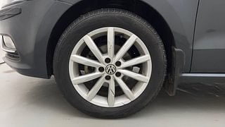 Used 2017 Volkswagen Polo [2015-2019] GT TSI Petrol Automatic tyres LEFT FRONT TYRE RIM VIEW