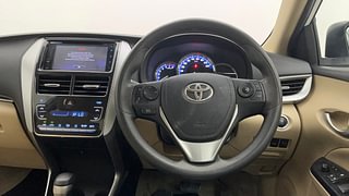 Used 2018 Toyota Yaris [2018-2021] G CVT Petrol Automatic interior STEERING VIEW