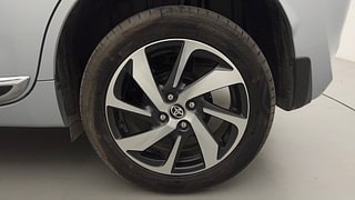 Used 2022 Toyota Glanza G Petrol Manual tyres LEFT REAR TYRE RIM VIEW