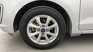 Used 2019 Ford Figo [2019-2021] Titanium Diesel Diesel Manual tyres LEFT FRONT TYRE RIM VIEW