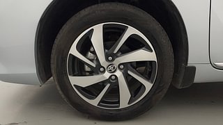 Used 2022 Toyota Glanza G Petrol Manual tyres LEFT FRONT TYRE RIM VIEW