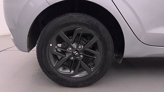 Used 2019 Hyundai Grand i10 Nios Sportz 1.2 Kappa VTVT Petrol Manual tyres RIGHT REAR TYRE RIM VIEW